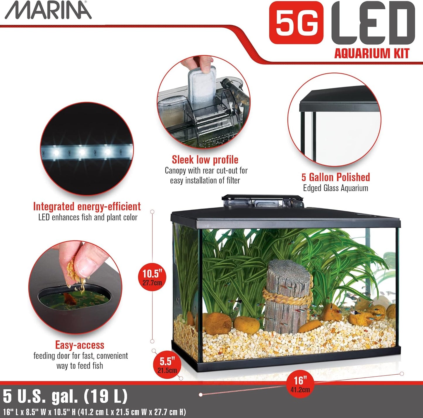 Marina LED Aquarium Kits