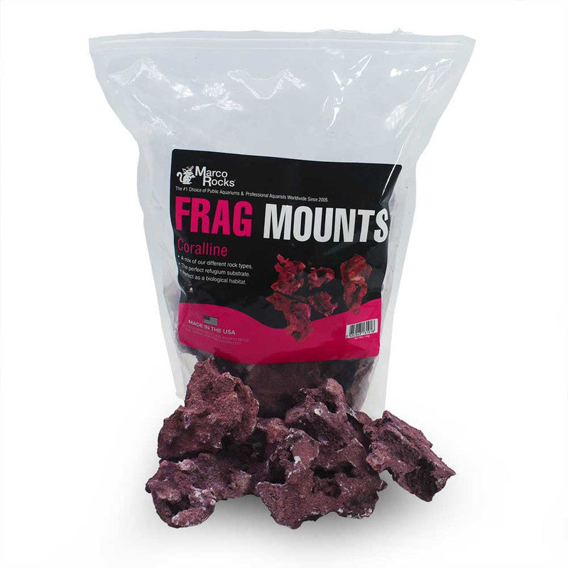 MarcoRocks Coralline Rock Reef Saver mount - 9lb bag