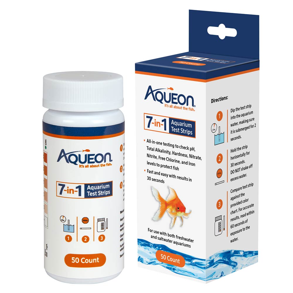 Aqueon 7 in 1 Test Strips 50 pcs