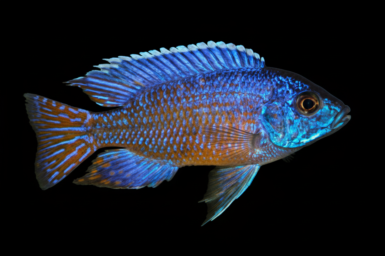 Flame tail Peacock - Aulnocara stuartgranti "Ngara"