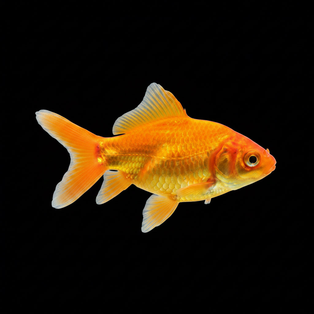 Common Goldfish-(Carassius auratus) Large 4.5-5"
