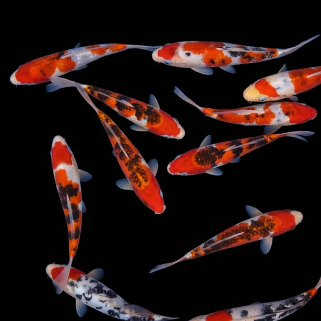 Koi Sanke 3.5" - Colour will vary