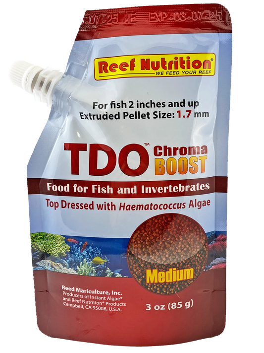 Reef Nutrition TDO Chroma Boost pellets