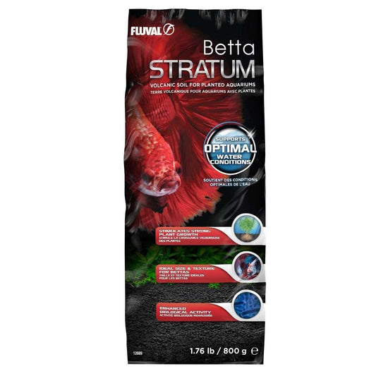 Fluval Betta Stratum Volcanic Soil for Planted Aquariums, 800g