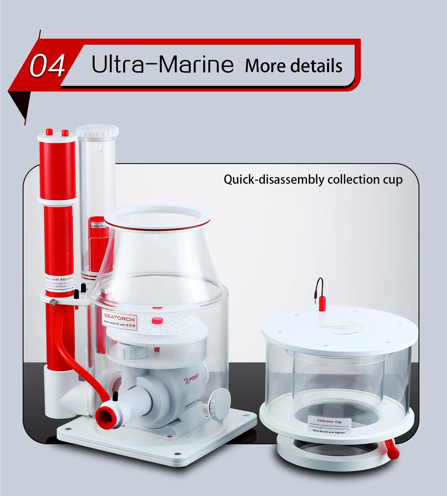 Seatorch Ultra Marine 200IN Protein Skimmer Seatorch