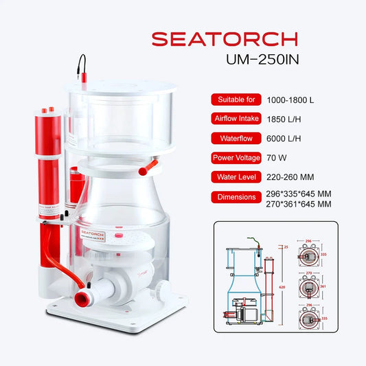 Seatorch Ultra Marine 250IN Protein Skimmer Seatorch