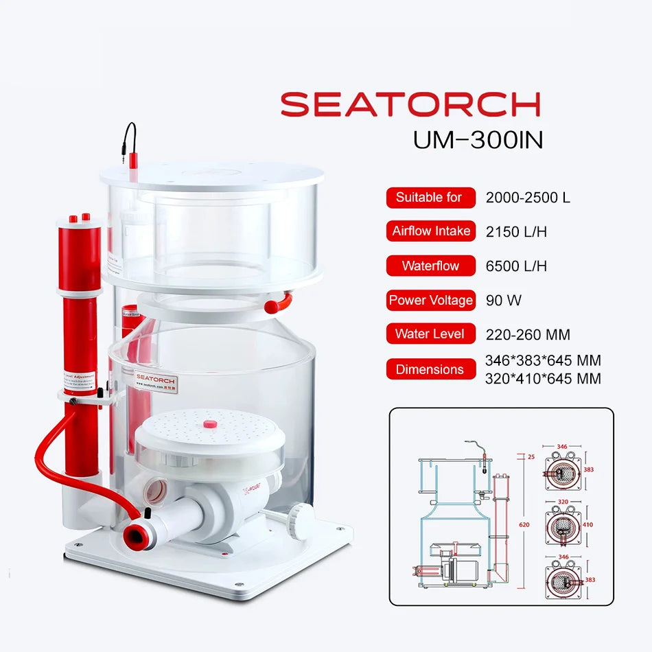 Seatorch Ultra Marine 300IN Protein Skimmer Seatorch