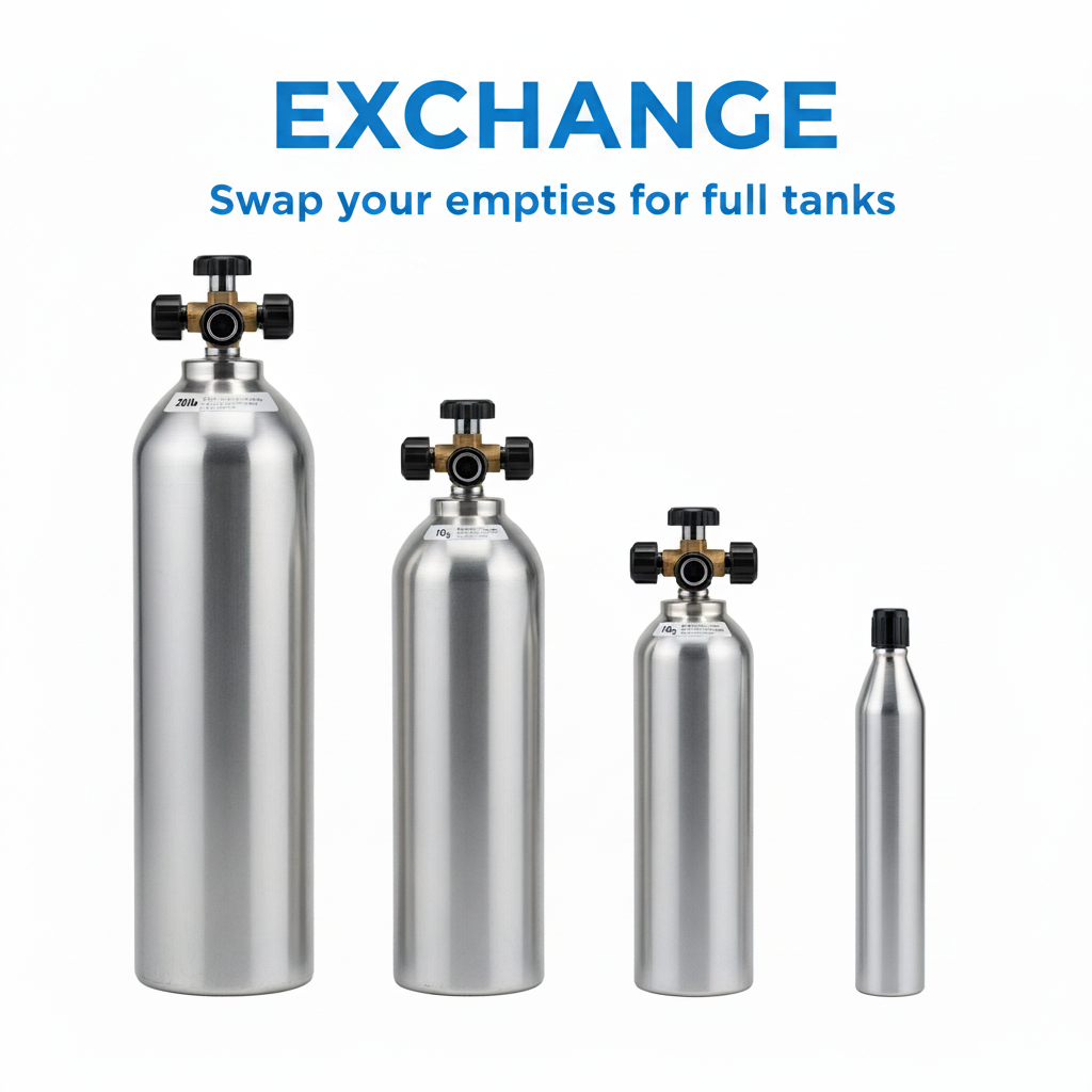 CO2 Cylinders – Exchange