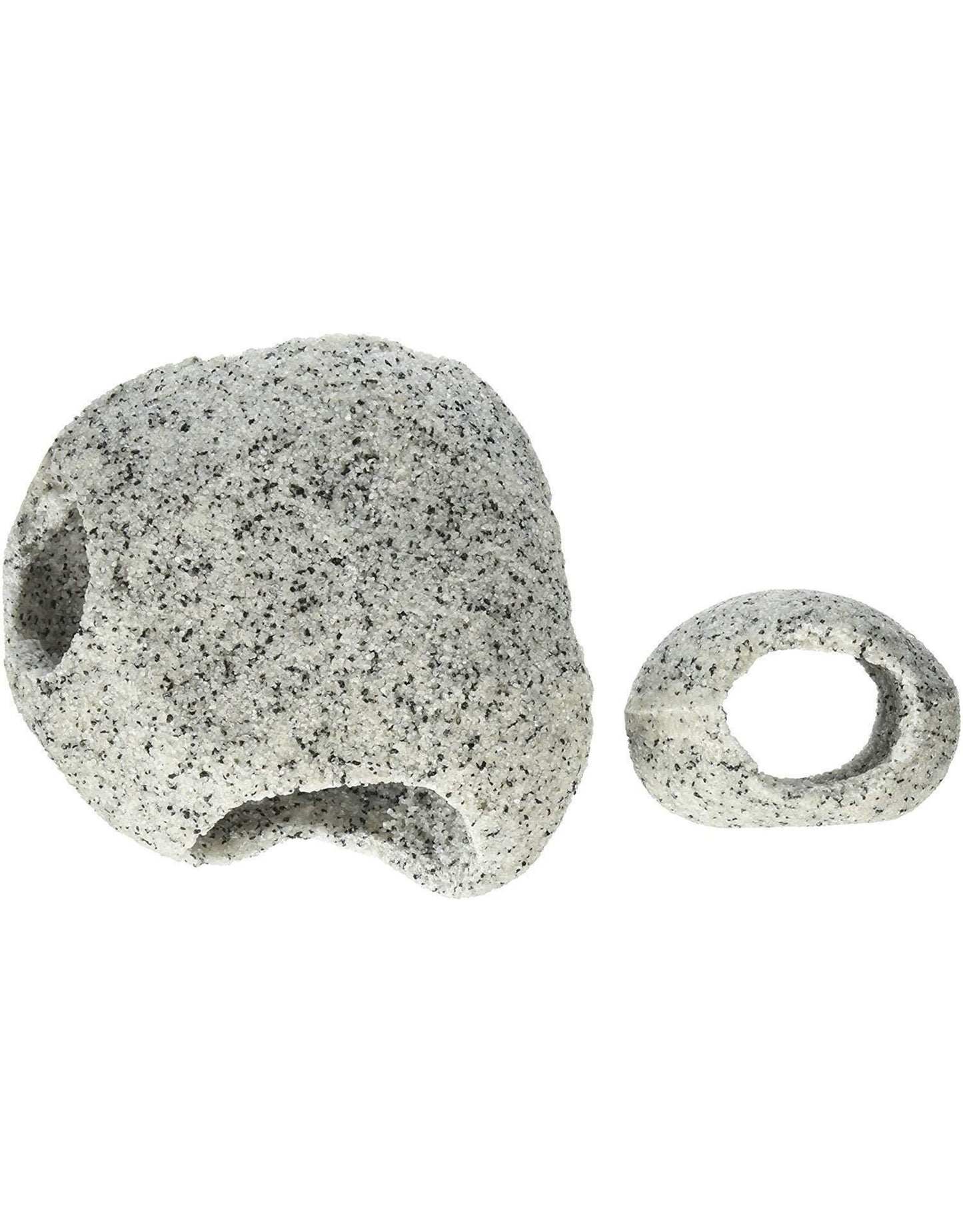 Penn-Plax Deco-Replicas Granite Aquarium Ornament & Hideaway 2pc Sm & Lg